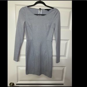 Armani Exchange Dress silver grey